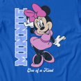 thumbnail image 3 of Disney Minnie Mouse Women's One Of A Kind T-Shirt (Royal, S-XXL), 3 of 4