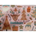 thumbnail image 4 of oneOone Cotton Poplin Pale Pink Fabric Santa|Gift Box & Tree Christmas Sewing Craft Projects Fabric Prints By Yard 42 Inch Wide, 4 of 4