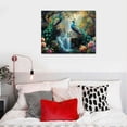 thumbnail image 5 of Acheng Wall Art Aesthetic Bird Canvas Living Room Pictures Framed Prints Floral Modern Wall Decor Painting Artwork for Bedroom Dining Office Home  16x12in, 5 of 6