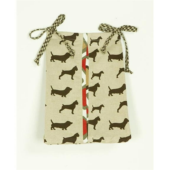 Houndstooth Diaper Stacker