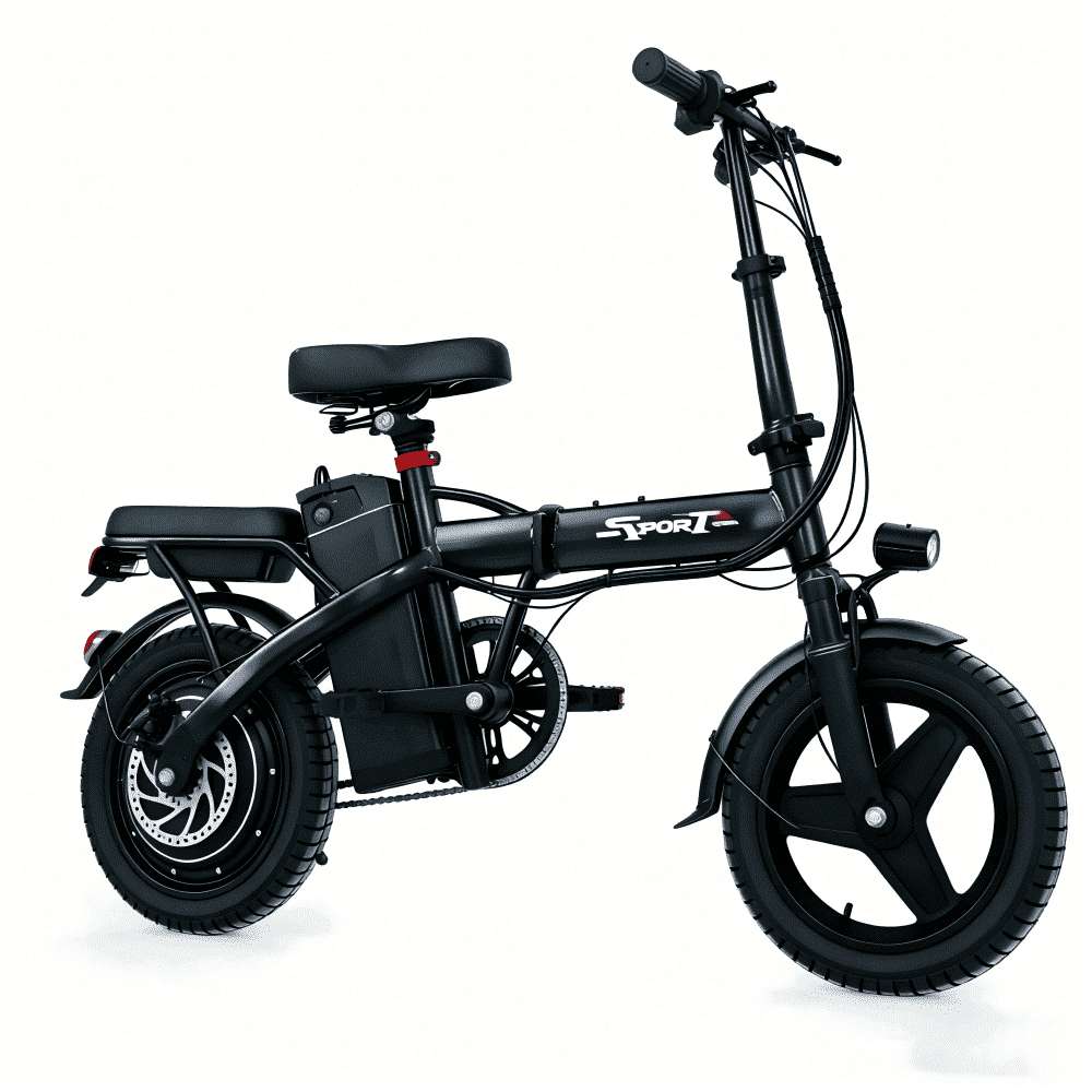 AZHAR 750W Foldable Electric Bike for Adults, 48V 10Ah 20 mph Removable Battery, 14" Ebike, Electric Mini Bike, 30 Miles Range, Class 2, UL 2849