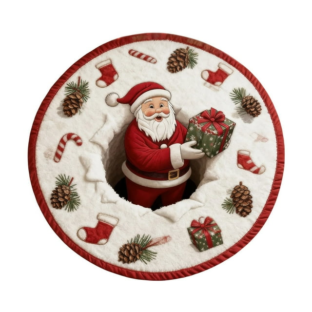 WMQPNNS Made in Canada Imitation Carpet Cartoon 3D Visual Carpet Perfectly Combines Creativity and Art To Create A Festive Atmosphere
