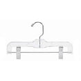 thumbnail image 2 of Only Hangers Children`s Clear Plastic Pant/Skirt Hanger - 10" (25), 2 of 3