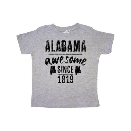 

Inktastic Alabama Awesome Since 1819 Gift Toddler Boy or Toddler Girl T-Shirt