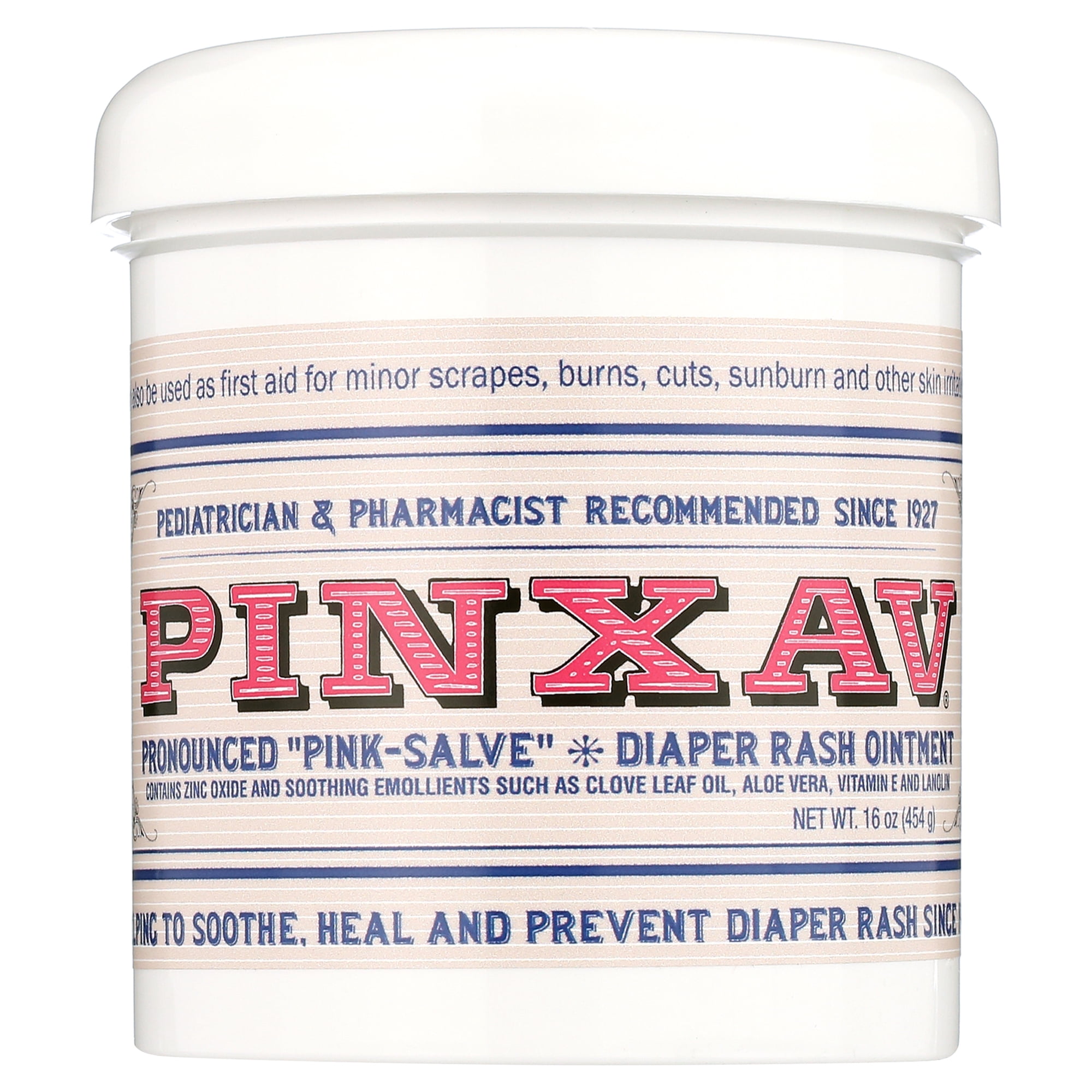 PINXAV Diaper Rash Ointment for Diaper Rash, Eczema, Burns and More - 16 oz