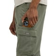 thumbnail image 6 of Wrangler Men's and Big Men's Relaxed Fit Cargo Pants With Stretch, 6 of 8