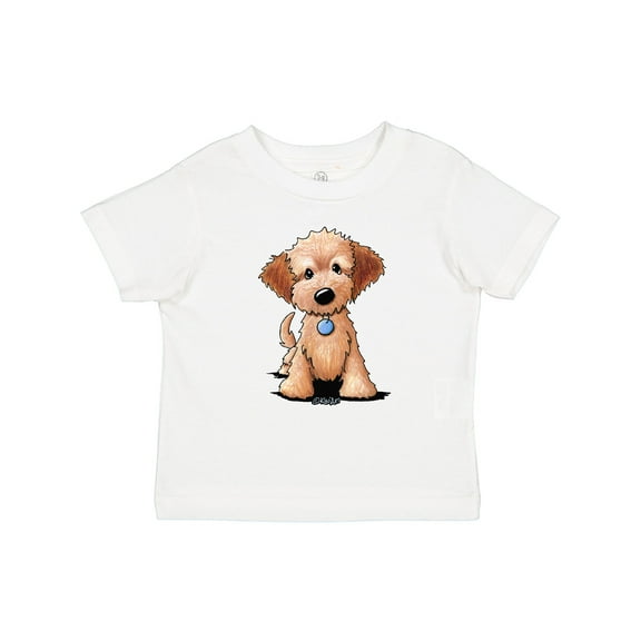 Inktastic Kiniart Mini Goldendoodle Boys or Girls Toddler T-Shirt