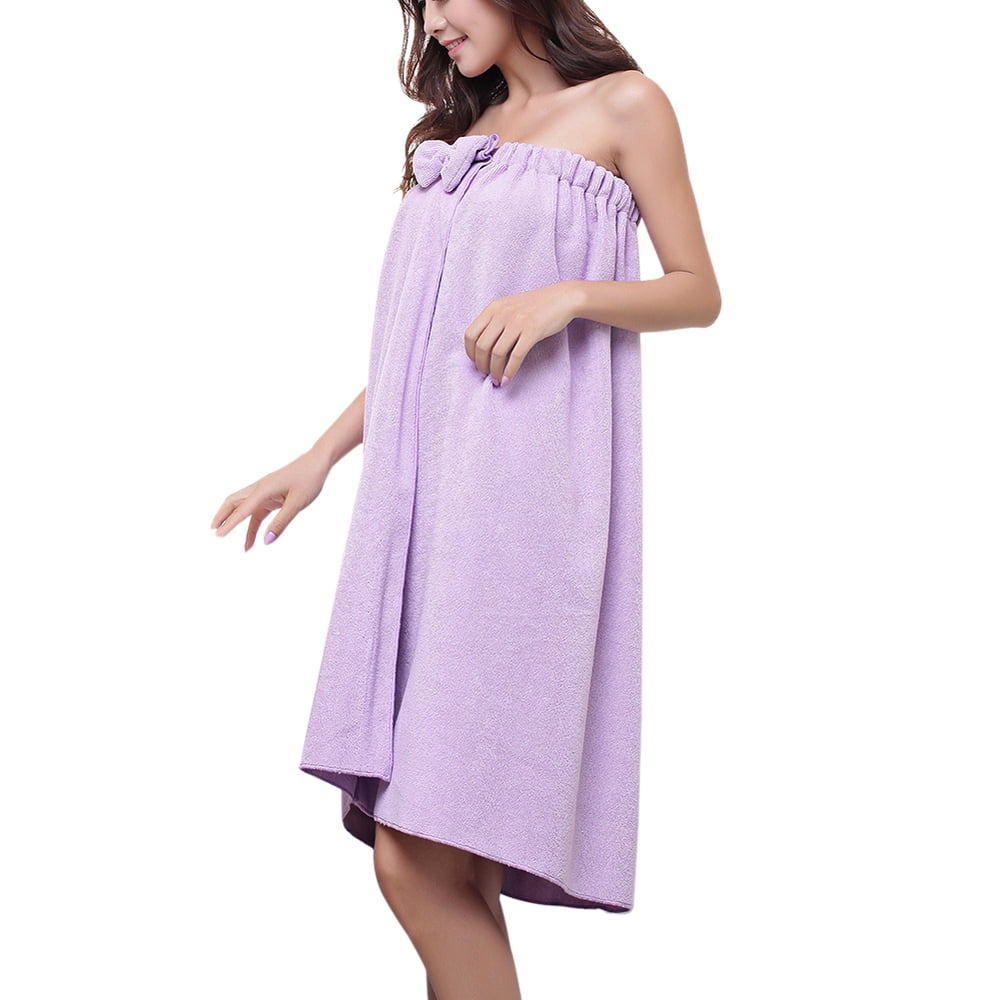 145x75cm Women's Bow-knot Bath Towel Microfiber Spa Beach Bathroom ...