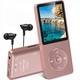 AGPTEK 8GB Lecteur MP3 avec Écouteur - 70 Heures de Lecture, Radio FM, Enregistreur Vocal, Extensible jusqu'à 128GB (A02 - Or Rose) – image 1 sur 8