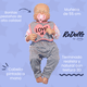 thumbnail image 3 of Muñeca Reborn Sara 48cm REDOLL | Caucho Suave Full Body | Movimiento Real y Pintura Avanzada | Kit d, 3 of 4