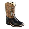 thumbnail image 2 of Old West Toddler's All Over Leatherette Material Broad Square Toe Boots, 2 of 2