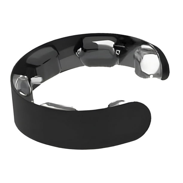 Collarín refrescante para el cuello, almohadillas de hielo, paquete de hielo para el cuello, envoltura de gel para mantener el frío, dispositivo portátil Negro