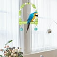 thumbnail image 6 of DOLITY Bird Swing Toy Baby Chick Parrot Hammock Cage Toy for Budgie Hamster Conures Green, 6 of 8