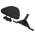 thumbnail image 3 of Dossier de Moto, Dossier du Pilote Réglable Confortable Durable Noir pour Accessoires de Moto, 3 of 8