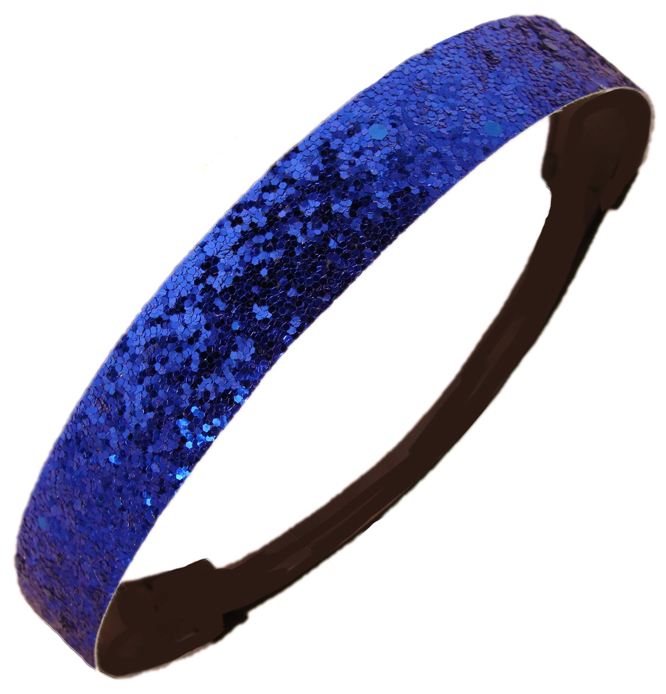 Teal Blue Glitter Headband Glittery Sport Running Softball Basketball NEW 