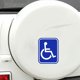 thumbnail image 3 of Paquete de pegatinas para discapacitados LOST 1 unidad para uso externo, para coche, furgoneta, camión, símbolo de discapacidad, logotipo para discapacitados en silla de ruedas, pegatina de, 3 of 5