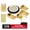 Black Versa, variant on Exquisite 320 Piece Clear Dinnerware Set with Silver Glitter Cups, Silver Cutlery & Ivory Napkins | Serves 40 Guests | 10" & 8" Plates