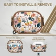 thumbnail image 6 of Maxjoy Case for Airpods Pro 1st&2nd Gen with Lock and Keychain Flower AirPod Pro 1&2 Case Cover, 6 of 7