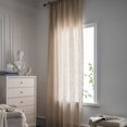 thumbnail image 2 of Cortinas Cortinas de poliéster y lino Cortinas pequeñas Pure American Cortinas de cocina Cortinas semiopacas Borlas, 2 of 5
