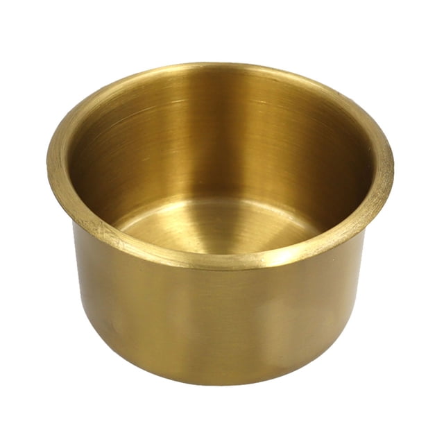 Soporte de taza de yate empotrado Soporte de taza de automóvil de latón para camión de yate (B) Ehuebsd Accesorios para autos y motos
