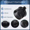thumbnail image 4 of Conjunto de motor del ventilador HVAC Unique Bargains No.971131M000 para Kia Forte L4 2011-2013 Metal Plástico Negro 1 Pc, 4 of 6