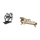 thumbnail image 5 of Elegante Servilletero De Hierro Con Diseño De Huella De Perro, Organizador Multiusos Y Modelo De Sofá Cama De Madera En Miniatura. Ideal Para Manualidades, Decoración Del Hogar, Picnics,, 5 of 8
