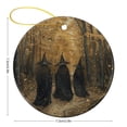 thumbnail image 2 of Christmas Ornaments Vintage Halloween Christmas Tree Hangings Ornament for Christmas Tree Decor Vintage Three Witches in The Forest Witchy Christmas Tree Ornaments, 2 of 5