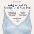 thumbnail image 2 of Dominique Mystique Minimizer Bra #7000 – Seamless Full Figure Underwire Lingerie for Women, Smooths & Shapes, 2 of 6