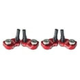 thumbnail image 2 of Soidarity Mi.Xim Bicicletas V Freno Extensor Adaptador Aleación de aluminio Modificación Extensión Convertidor Reparación Kit Accesorio Rojo Rojo 2piezas, 2 of 6