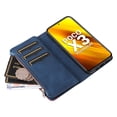 thumbnail image 6 of Wallet Case for Poco X3 Pro, PU Leather 9 Card Slots with 1 Zipper Storage Bag Shockproof Cover for Poco X3 Pro, 6 of 10