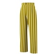 thumbnail image 6 of Yuzhih Wide Leg Pants Woman 2024 Fashion Striped Print Cropped Trousers Casual Comfy High Waist Palazzo Pants, 6 of 6