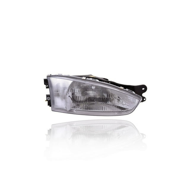 Headlight Assembly - Compatible/Replacement for '97-02 Mitsubishi Mirage Coupe - Halogen - Right Hand - Passenger - MR296308