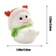 thumbnail image 3 of Adornos navideños, muñecos navideños, paisajes navideños, decoración de escenas nevadas, lindos e interesantes muñecos de nieve de resina, adecuados para ambientes festivos, regalos, muñecos navideños, 3 of 6