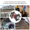 thumbnail image 4 of Total Station Prism, Clear And Bright Compact Size K9 Glass 360 Degree Prism  For Surveying Ranging, 4 of 8