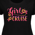thumbnail image 4 of Inktastic Girl Cruise with flowers Women's Plus Size T-Shirt, 4 of 5