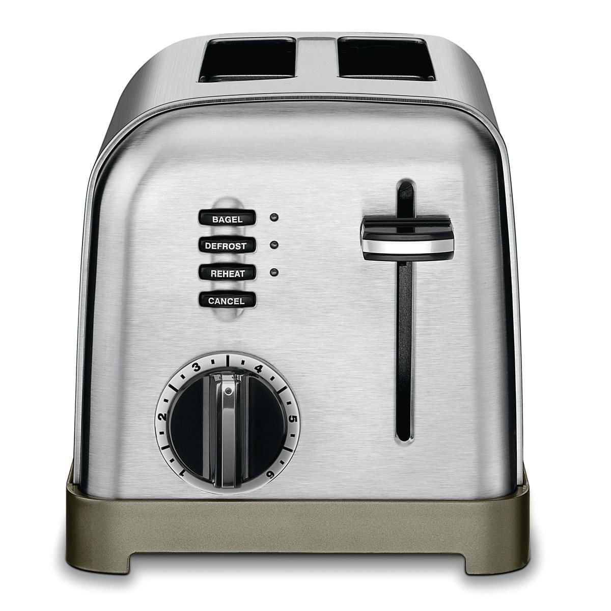 Grille-pain Bestron Pour 2 Tranches De Pain, Avec Accessoire Pour Petits Pains 7 Niveaux De Brunissement Et Bac A Miettes 800 Watt Design En Acier Inoxydable Couleur Argent