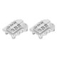 thumbnail image 2 of 2 uds RC cubierta de carcasa diferencial duradera ligera de alta resistencia RC cubierta trasera delantera para Traxxas 1/10 plata, 2 of 10