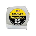 thumbnail image 1 of Cinta métrica Stanley Powerlock II Power Return de 25 pies/7,6 m, 1 of 5