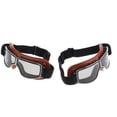 thumbnail image 1 of jinwen Lohobby 2x Motorcycle Goggles Vintage Cruiser Scooter Racer Eyewear, 1 of 9