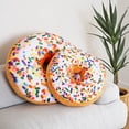 thumbnail image 4 of Almohada Much Comfort 22 con forma de rosquilla 3D para decoración del hogar, 4 of 6