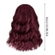 thumbnail image 4 of Peluca de las mujeres de pelo largo y rizado peluca natural de la cabeza completa Set de alta temperatura de seda Highlight teñido grandes olas, 4 of 7