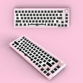 thumbnail image 4 of facefd Mechanical Keyboard 68 Keys Universal Work Game Notebook Desktop Laptop PC Computer Key Board Gaming Upgrade Accessories Pink, 4 of 5