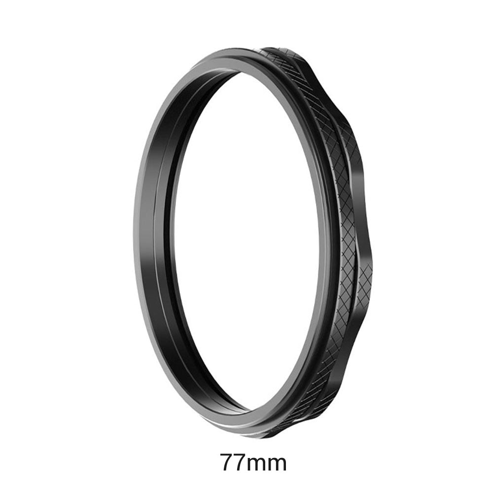 Baugger R-77 77mm Rapid Filter System Camera Lens ND Filter Metal Adapter Ring Compatible with Nikon Sony Olympus DSLR Cameras