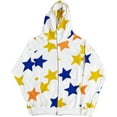 thumbnail image 1 of Women's Rhinestone Spider Hoodie Y2K Full Zip Up Over Face vintage Jacket Pullover Aesthetics Oversized Sweatshirt, 1 of 2