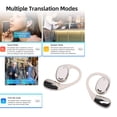 thumbnail image 3 of Auriculares Traductores de Idiomas, Comerciante de Apositivos de Voz Instantáno de 144 Idiomas Conplicacia, Dispositivo de Traducción en Línea para Vieges, Negocios, 3 of 7