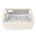 thumbnail image 2 of 304 Boîte à lunch en acier inoxydable avec couvercle d'étanchéité hermétique, récipient de rangement alimentaire visible pour les repas en déplacement, boîte à lunch, 2 of 7