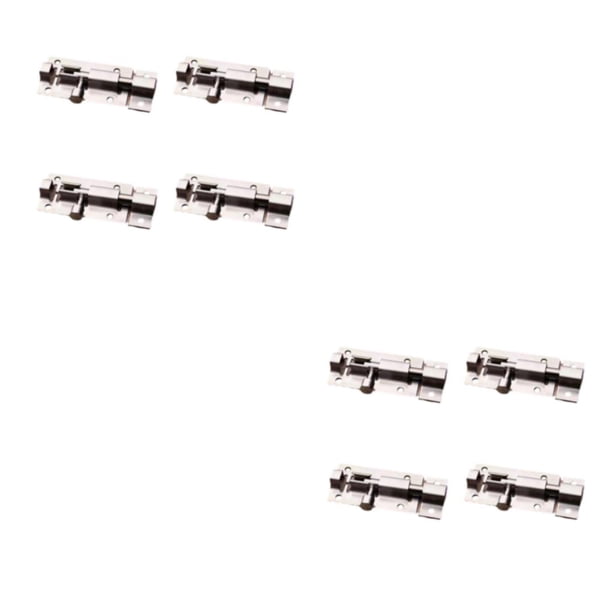 Methold 4 unids/set de cerradura de puerta fácil de instalar para varias puertas, actualización garantizada de satisfacción, cerradura de 2 pulgadas 2Conjunto