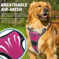 thumbnail image 3 of DMISOCHR No Pull Dog Harness and Leash Set Walking Breathable Mesh Large Dog Vest Harness Soft Padded, 3 of 5