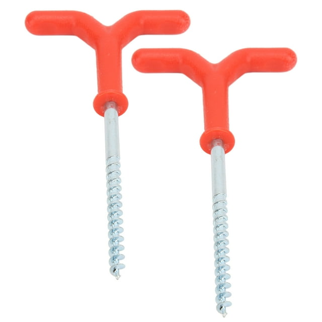 Taladro en espiral ANGGREK para pesca en hielo 2 piezas portátiles multiusos resistentes