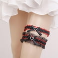 thumbnail image 4 of Liga de encaje para novia, 2 piezas, conjunto de liga Sexy para fiesta de boda y baile de graduación para tu amigo, compañero de trabajo, miembro de la familia en muchos, 4 of 5